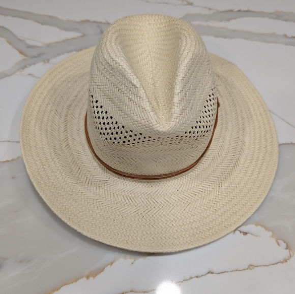 Banana Republic Cream Straw Hat main image 4